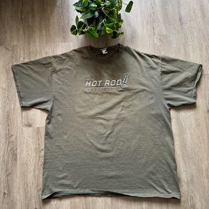Vintage Men’s Green Hot Rod T-Shirt